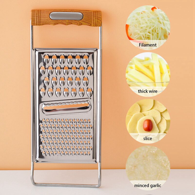 Rvs Handheld Rasp Multifunctionele Keuken Voedsel Raspen Voor Kaas Chocolade Boter Fruit Groente