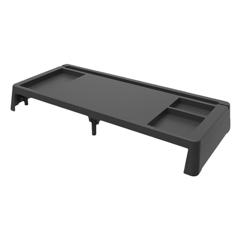 Monitor Stand Riser with USB Support Data Transfer and Charging Steel Desk Organizer for Laptop Computer