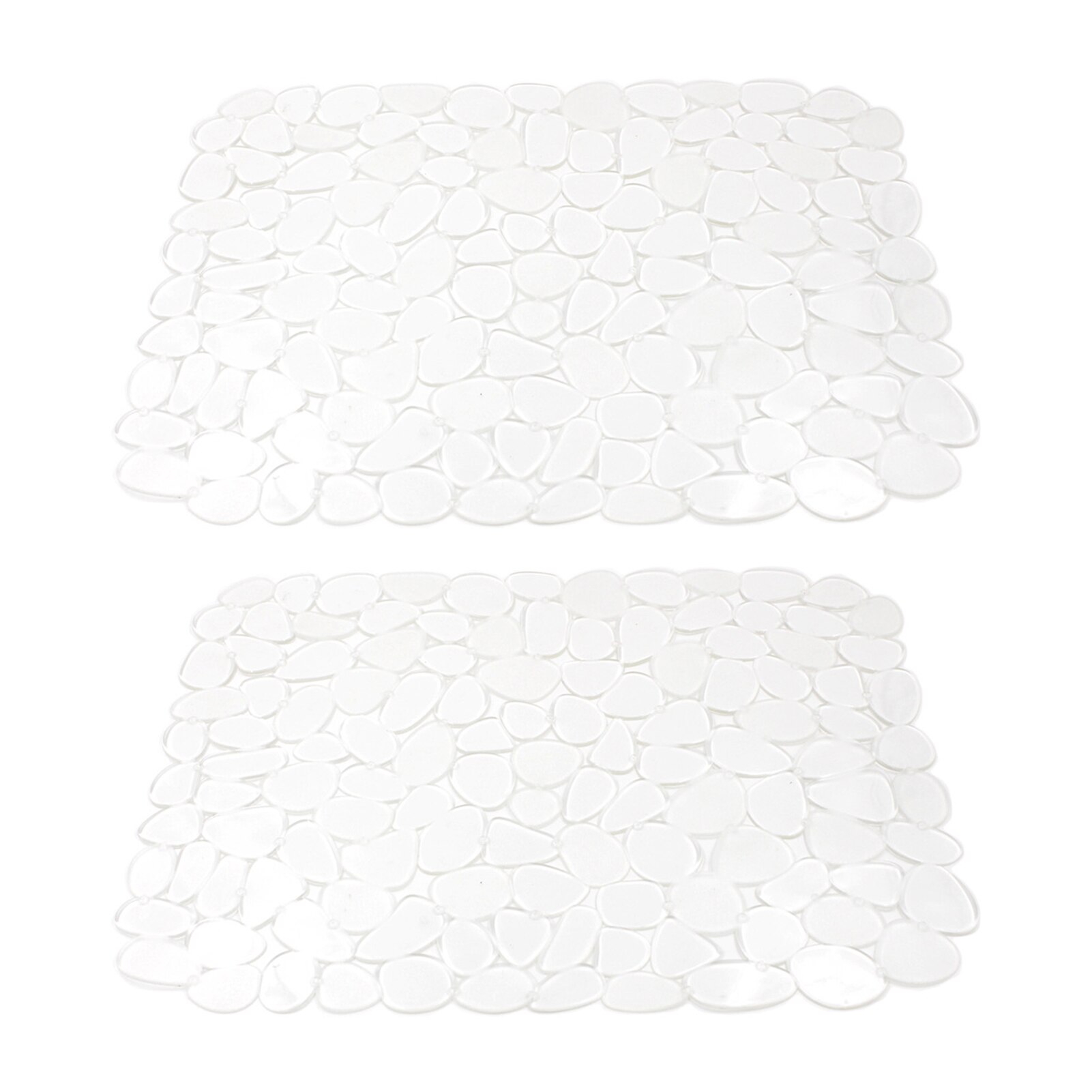 2pcs/pack Dish Drying Mat Cushioning Home PVC Kitchen Sink Protective Cover Soft Multifunctional Plates Glasses Accessories
