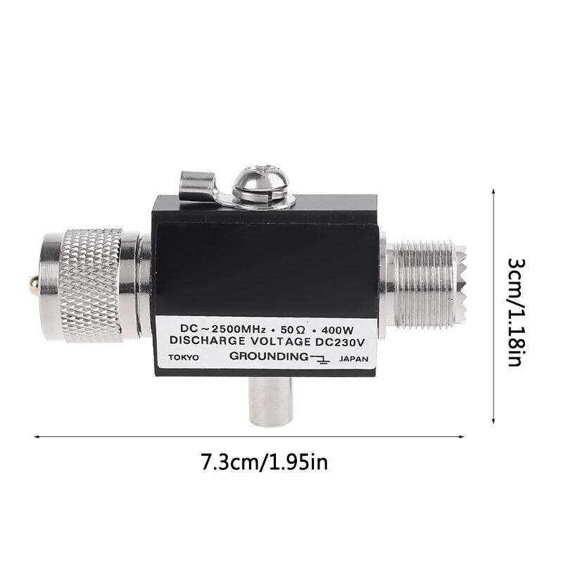 Ca -35rs radiokontaktadapter repeater koaxial antenn överspänningsskydd ...