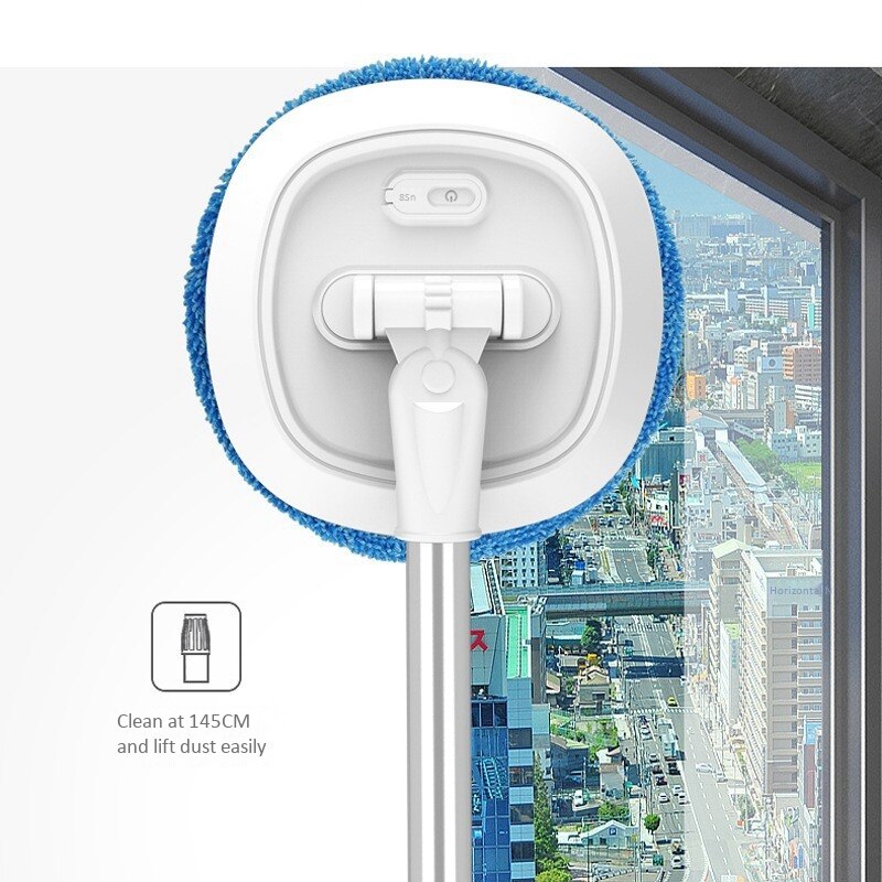 Smart Glass Cleaning Robot Wireless Electric Telescopic Cleaner To Wipe Ceiling