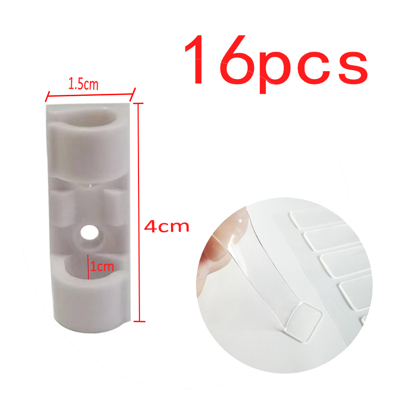 USB Cable Organizer Universal Cable Winder Desktop Tidy Cable Management Clips Cord Holder Wall Wire Manager Data Line Organizer: grey