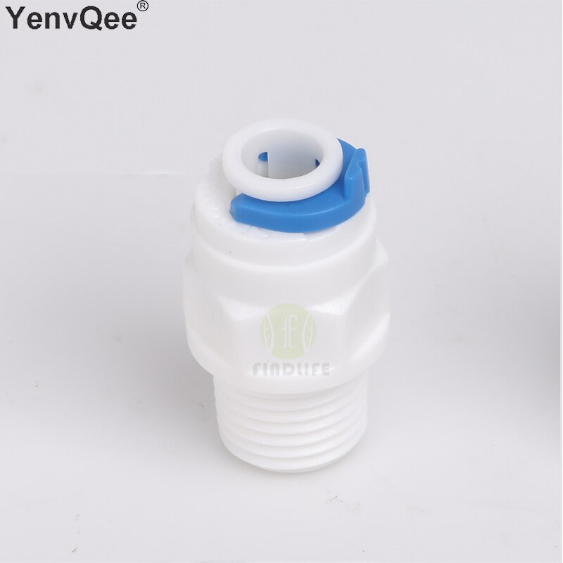 Vannfilter deler 5 stk 1/4 tommer od tube  * 1/4 " npt bsp hanngjenger rørkobling for ro vannrensersystem