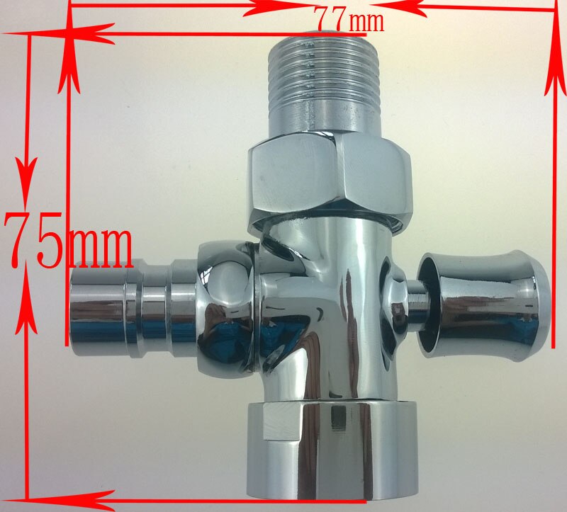 Jalostettu kupari tukeva ei ruostu kylpyhuonehana tarvikkeet jakoputki suihku vedenerotin osaventtiilin kytkinventtiili