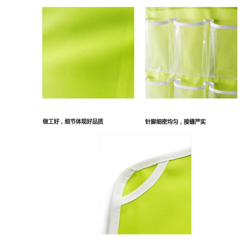 Transparent Storage Bag Wall Hanging Organizer Closet Kindergarten Locker Pocket Clothes Cabinet Bag Multifunction Wardrobe Stor