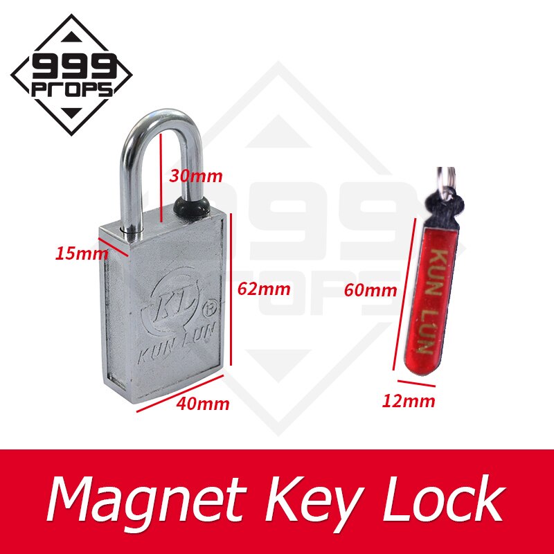 ER Lock Magnet Key Lock Escape Room Spare Parts installed on door or box or other places