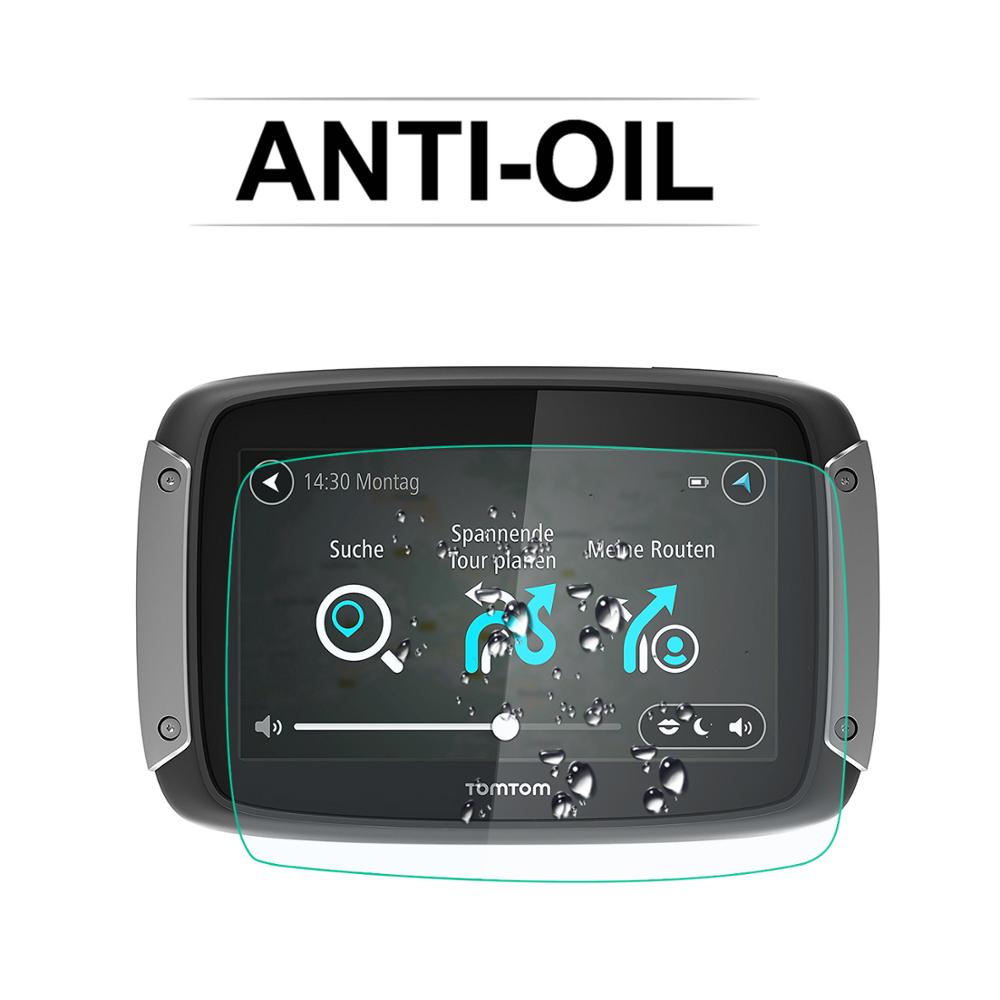 Protector de pantalla para TomTom Rider, pantalla de navegación GPS, 2 piezas, para TomTom Rider 40, 410, 400, 450, 550, 4,3 pulgadas