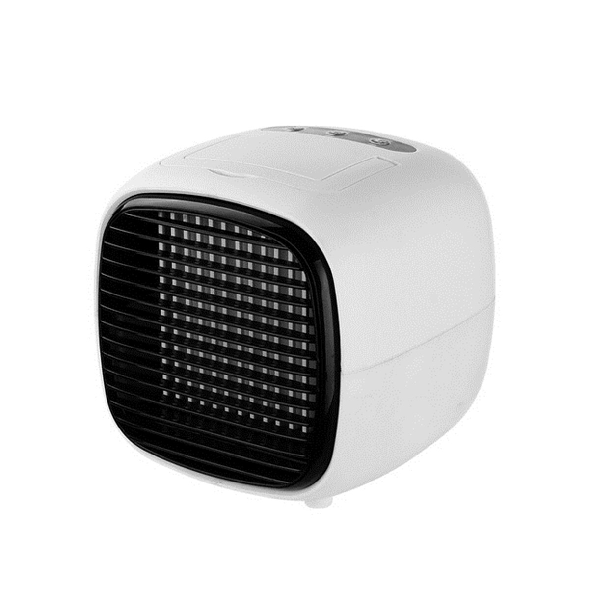 Humidifiers Mini Air Conditioner Air Cooler Fans USB Portable Air Cooler Table mini Fan For Office Home Car Refrigerating Device: White