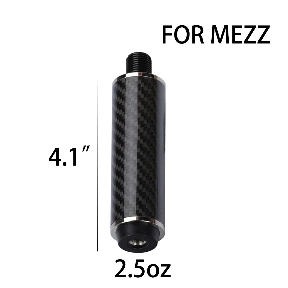 Carbon Fiber Billiard Pool Cue Extension Bumper Extender Extension for PREDATOR MEZZ ZOKUE HOW FURY Billiard Accessories: 4.1 for Mezz