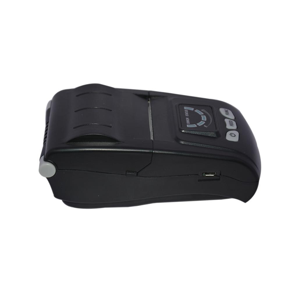 2200mAh batterie au Lithium Rechargeable Android Mini USB Bluetooth WIFI reçu imprimante coupeur 58mm papier WidthHPT280