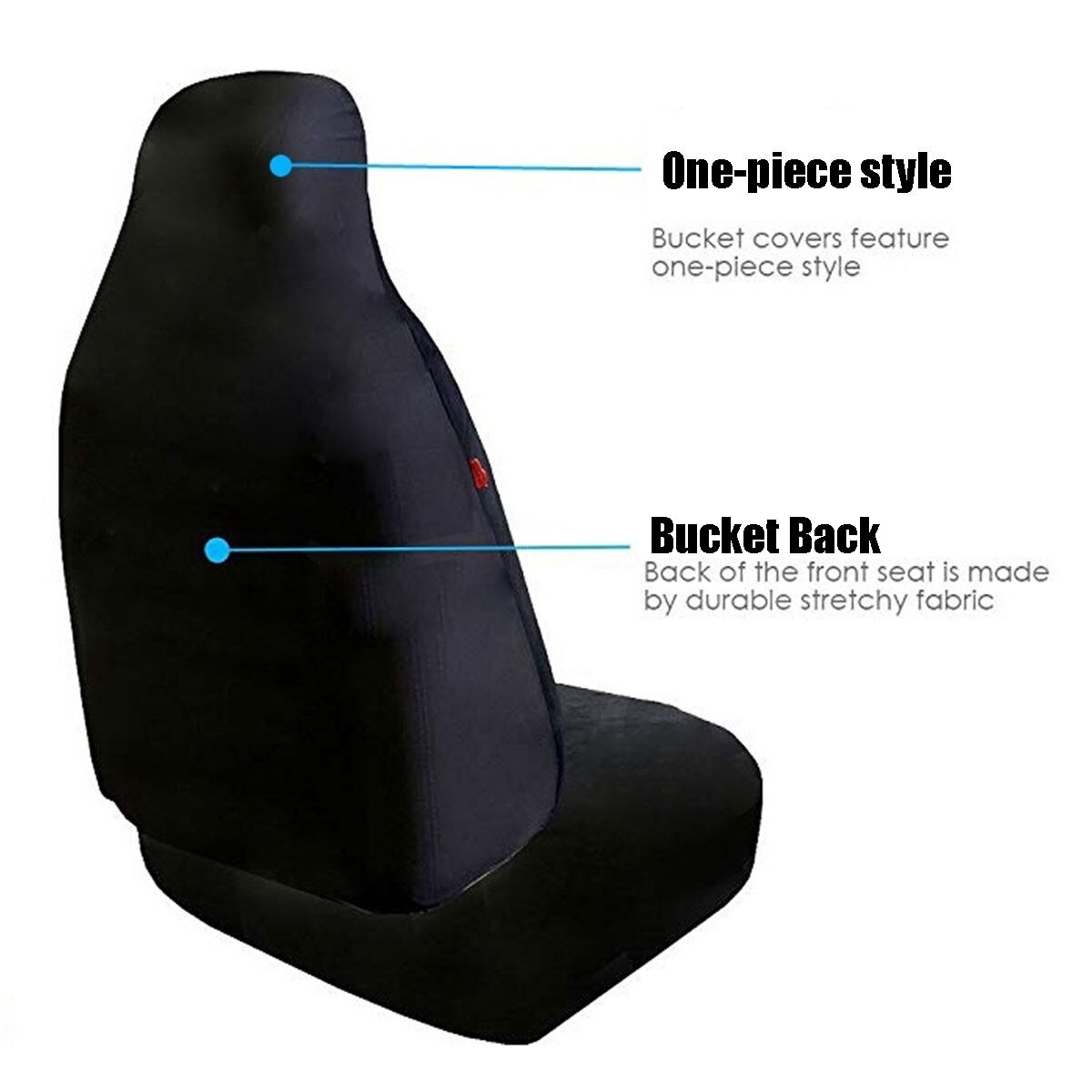 2 uds. Funda para asiento de coche con estampado de calavera en 3D, funda protectora Universal para asiento delantero de coche, accesorios para coche, funda completa para la mayoría de coches