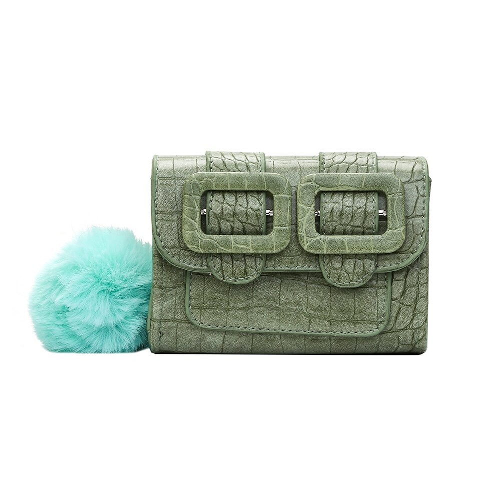 Mini vierkante crossbodytas met krokodillenmotief, leren dameshandtas met ketting en schoudertas: Groente