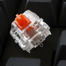 Healios - 63.5g - Linear Silent Orange Switch for mechancial keyboards 5 pin switches RGB