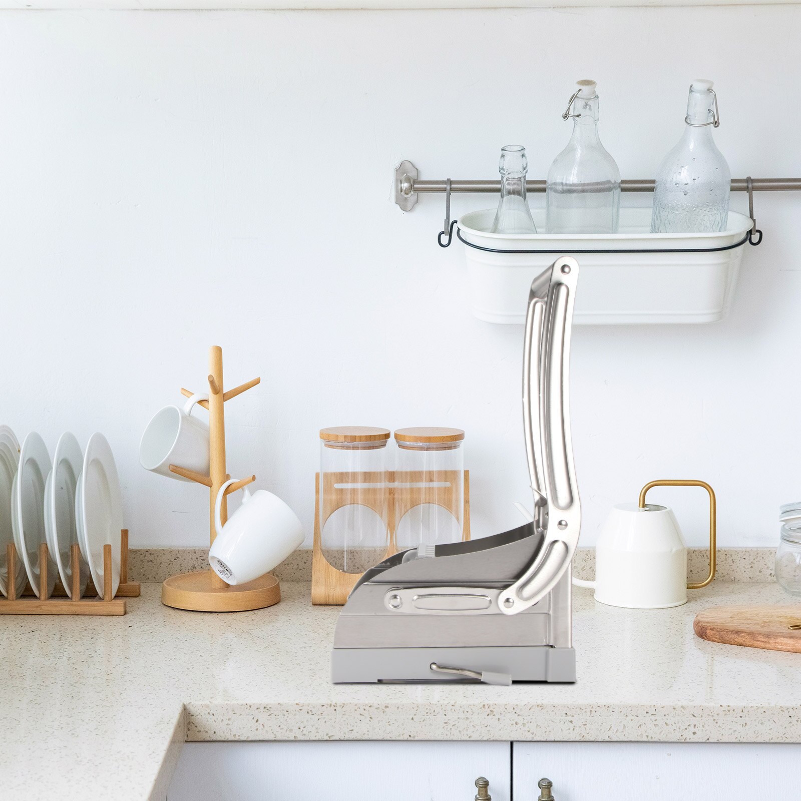 Stainless Steel Potato Cutter French Fries Cutting Machine Potato Chips Strip Slicer Chopper Shredder Fried Chips Making Tool