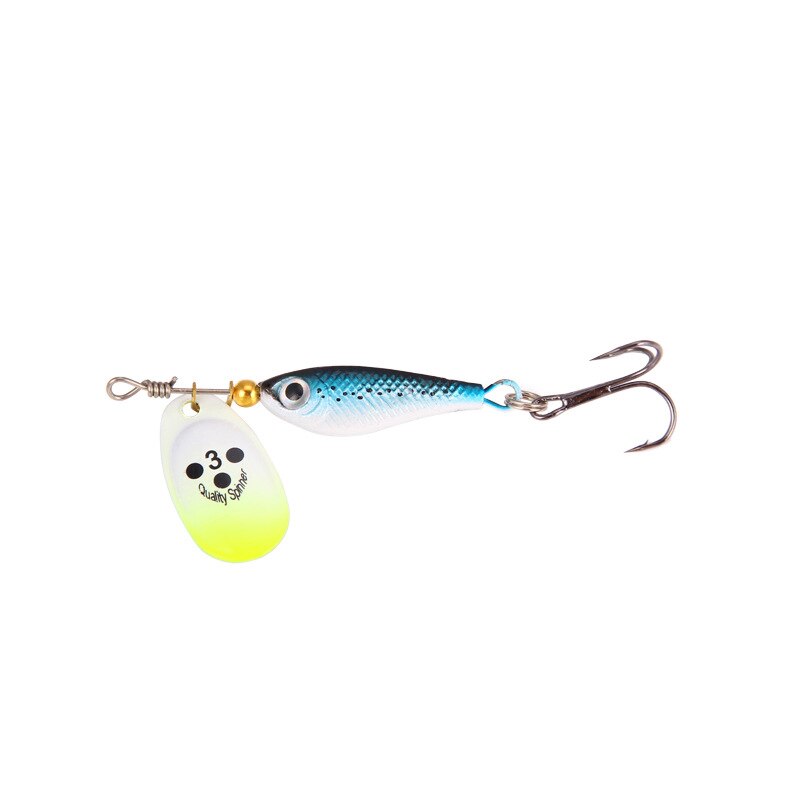 Cuillères à leurres de pêche à la traîne, appâts ménés de type cuillère, Wobbler en métal pour la truite, Wobbler, truite, 11G 15G 20G: Bleu / 85mm  15g