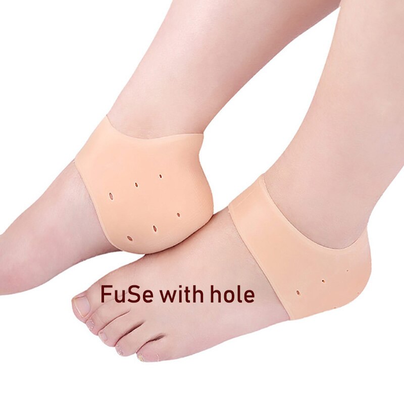 USHINE-Calcetines de Yoga de vendaje de para mujer, medias antideslizantes con fondo de toalla para Pilates, transpirables, de secado rápido, sin espalda, para baile: FuSeholes