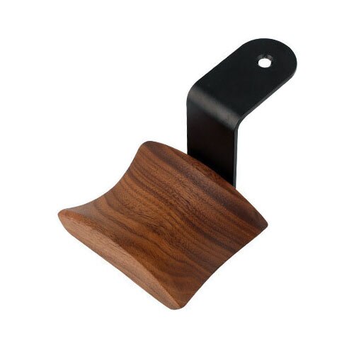 Support de casque en bois de noyer crochet de bureau ruban de table support de support de casque sous le bureau pour Studio Audio et casque de jeu: Under Desk Mount(Z)