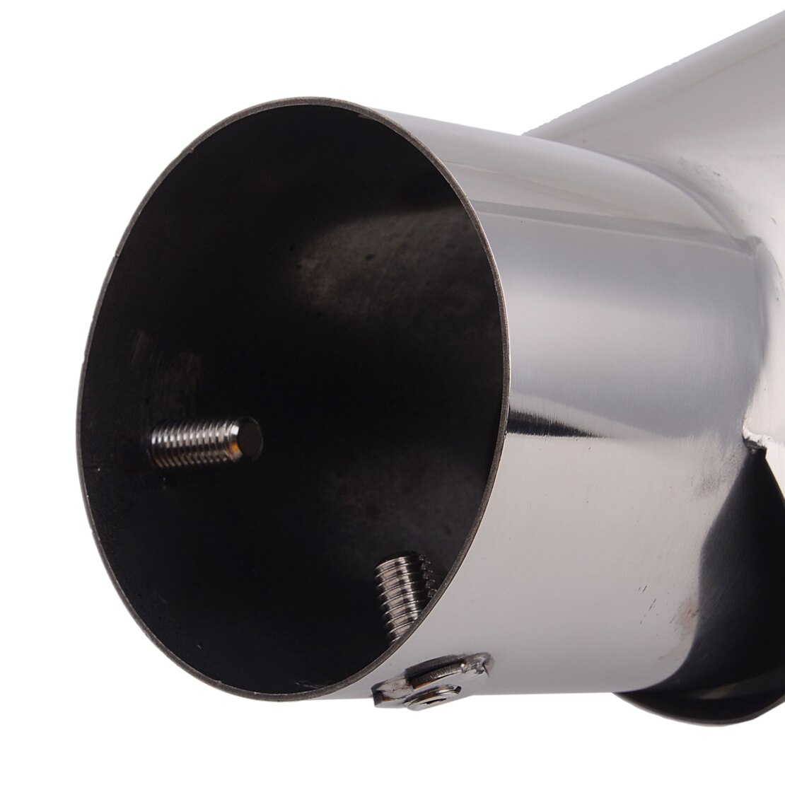 Rustfritt krom eksos hale rør Tips lyddemper listverk tailpipe passer til honda crv cr-v