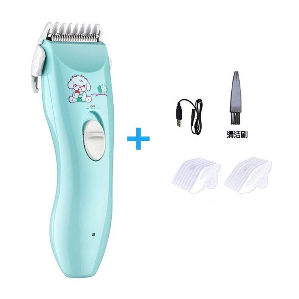 Elektrische Baby Haar Trimmer USB Haar Baby Rasierer Entferner Ruhig Pflege Schneiden Baby Wiederaufladbare freundlicher Haar Schneiden Cutt Werkzeuge