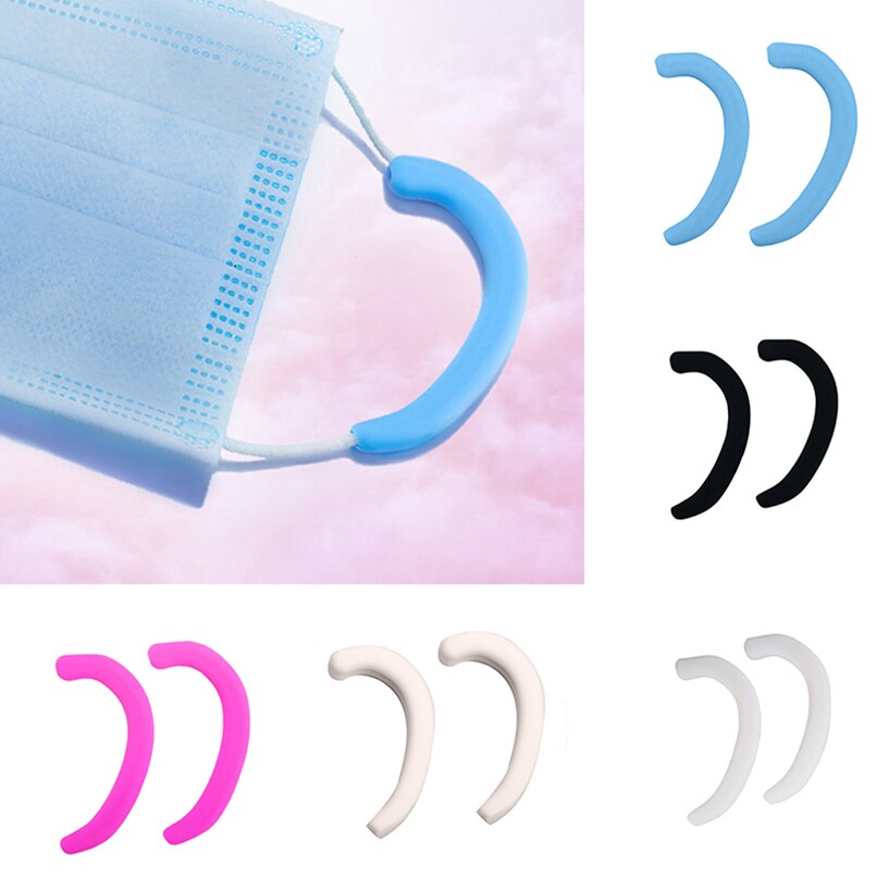 1 paar unisex Silikon Anti Schmerzen Ohrenschützer Schutz Frauen Weichen Schutzhülle Ohren Maske Seil Abdeckung Männer Abdeckung Maske Zubehör Art