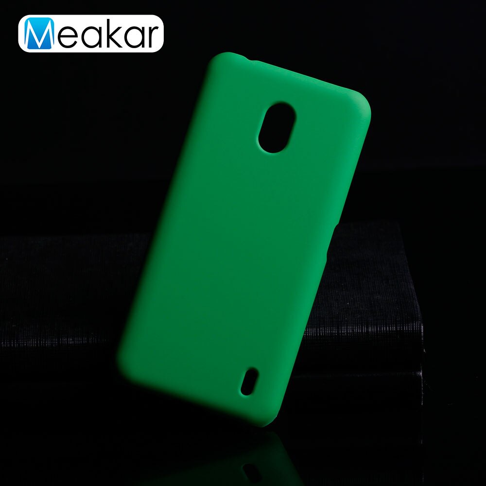 Matte Plastic Coque Cover 5.71For Nokia 2.2 Case For Nokia 2.2 Nokia2.2 Phone Back Coque Cover Case: Green