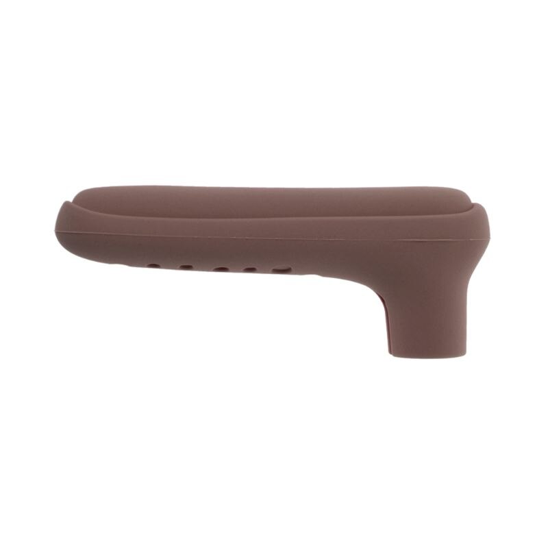 Accueil poignée de porte bouton Silicone poignée de porte couvercle de sécurité protecteur de garde bébé protecteur produits de Protection de l'enfant portes et portes: WHITE