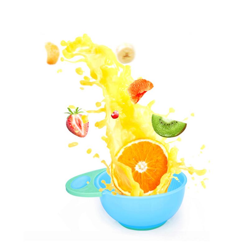 Baby Anti Spill Bowl Universal Kids Feeding Training Cup & Baby Food Mills Kids Boys Girls Safe Non-toxic