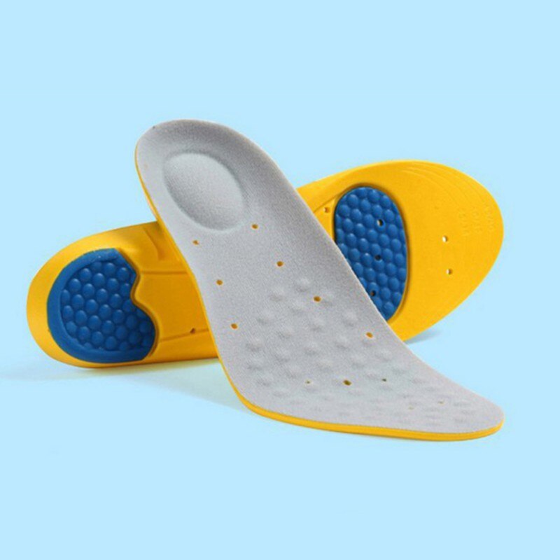 Unisex Insert Dikke Pad Sport Pad Zweet-Absorberende Deodorant Memory Foam Orthese Gebogen Pijnbestrijding Schoenen Binnenzool
