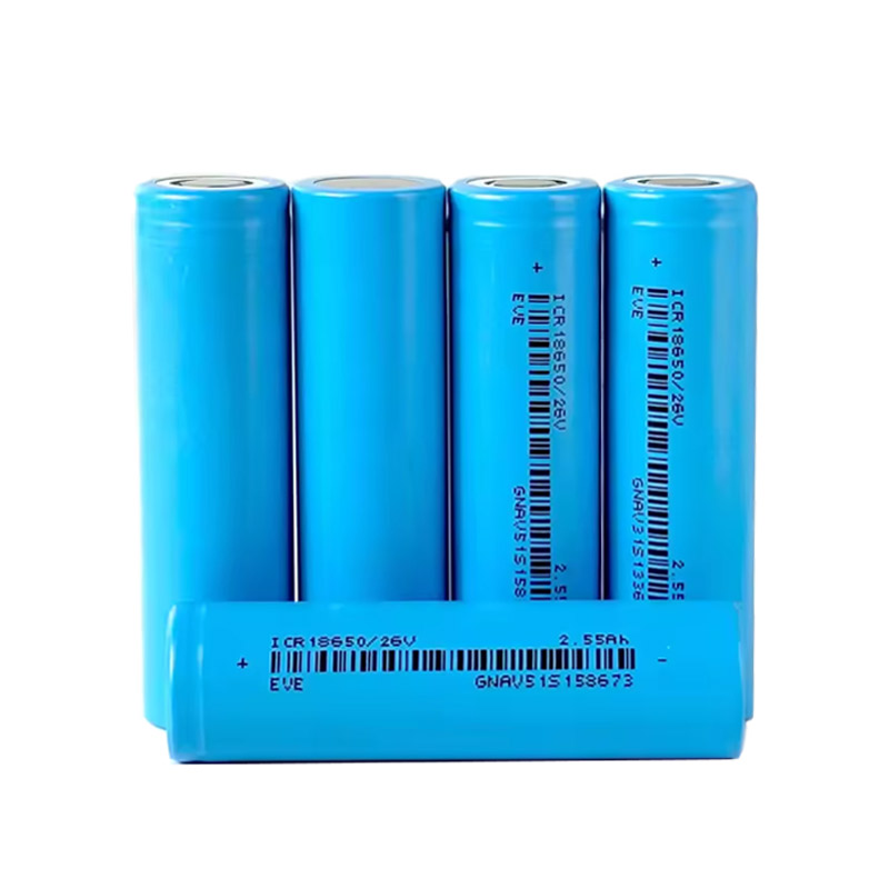 2-50 stks EVE 26 V ICR 18650 Batterij 2550 mAh CDR 7.5A 3.6 V Platte Top Batterij Oplaadbare Lithium-ion Mobiele Voor DIY Batterij