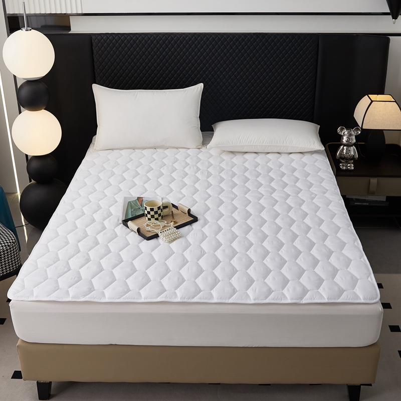 Waterproof Quilted Mattress Protector Cover Thickened Breathable Mattress Topper for Single or Double Bed: Bed 80 / Yellow