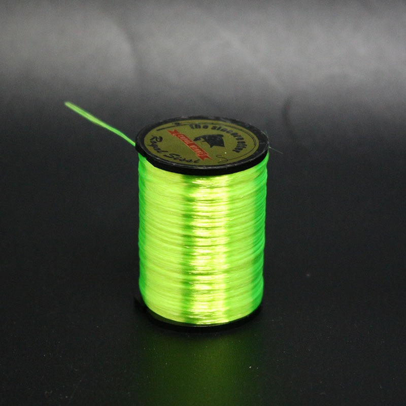 Royal Sissi-Hilo de neón para atar moscas, 10 colores opcionales, hilo para atar moscas resaltadas 300D, material para atar patrones de salmón y lubina: fluo yellow
