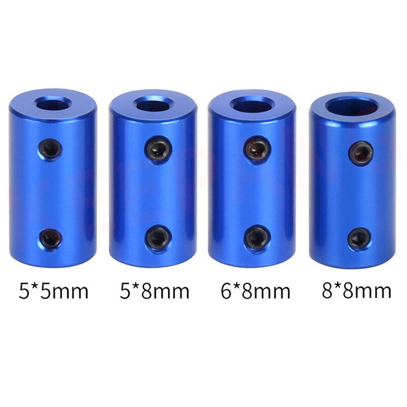 3D Drucker Teile D14L25 flexibel Welle Koppler Aluminium Kupplung Bohrung 5mm bis 8mm Blau Starren Schraube Teil Für stepper Motor-