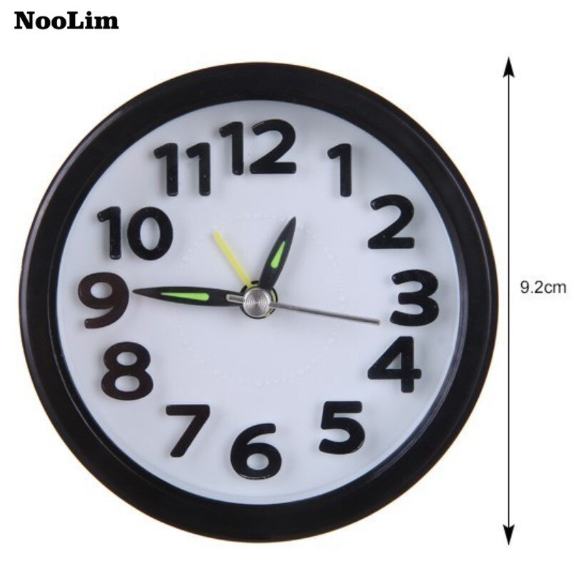 NOOLIM-reloj despertador minimalista para mesita de noche, con personalidad creativa, pequeño y Simple, para dormitorio de niños