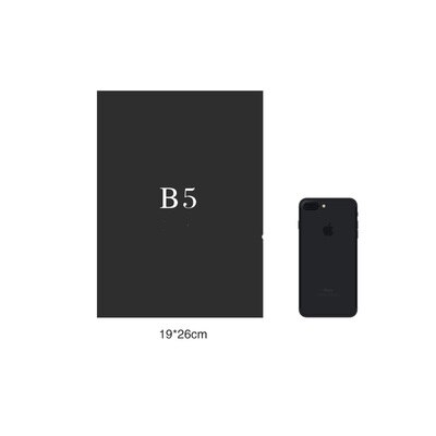 Very Thick B5 A5 Drawing Notebook 96sheets Large Blank Pages Thick Pages: B5