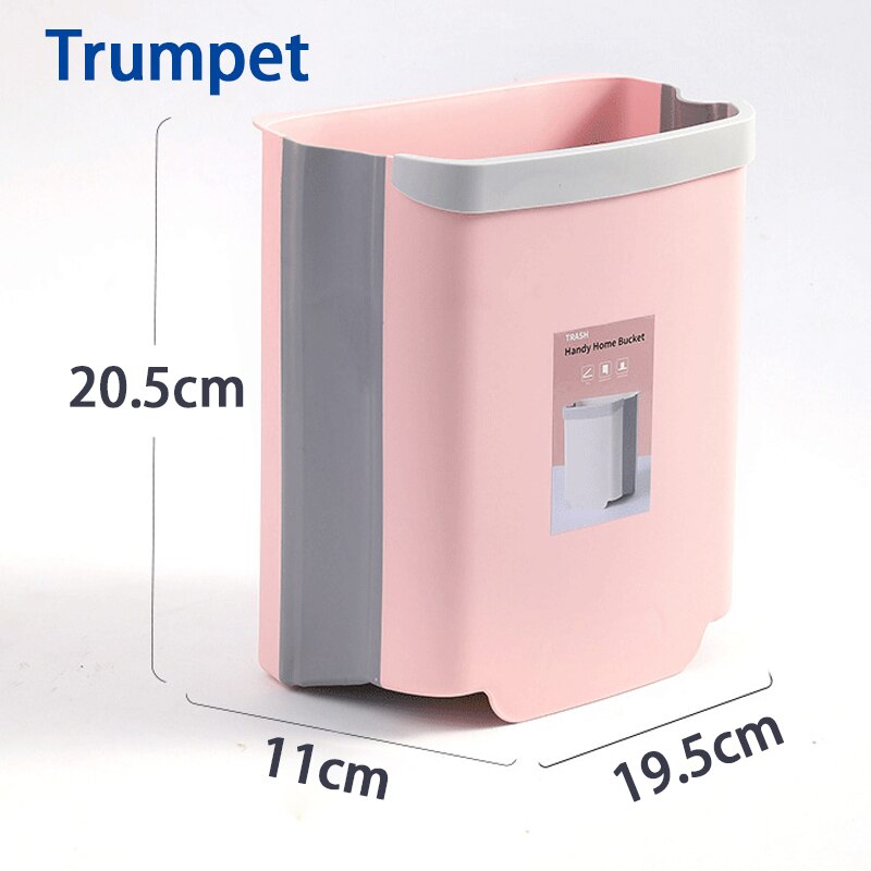 Saving*kitchen folding garbage can car recycling bin kitchen garbage can garbage can garbage can garbage can kitchen garbage can