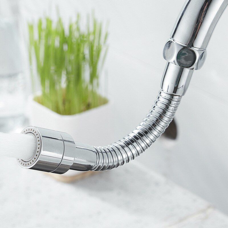 Universal Splash Filter Faucet Kitchen Bathroom Tap for Water Filter Rotating Replacement 720 Degree Douche Adjustable R2045