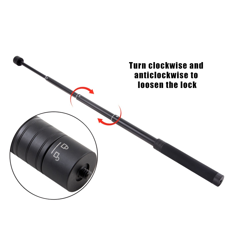 Extension Pole Telescopic Rod Tripod for Camera Phone Handheld Gimbal Stabilizer KQS8