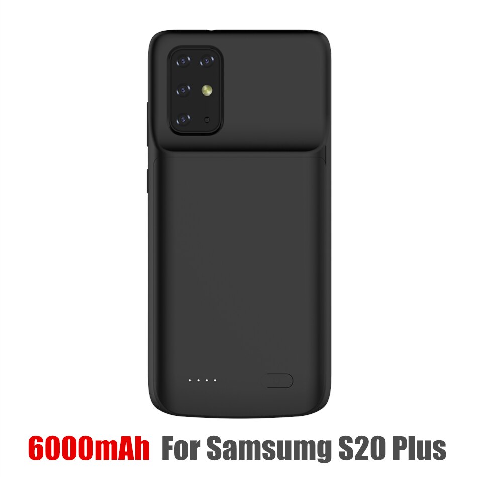 Amstar Acculader Gevallen Tpu Shockproof Voor Samsung Galaxy S20 Plus S20 Ultra Externe Batterij Opladen Case Cover: Samsung S20 Plus