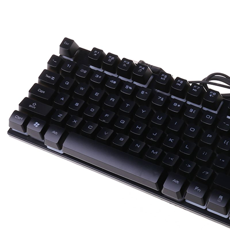 USB filaire clavier de jeu 104 clé mécanique sentiment Gamer clavier pour ordinateur directe