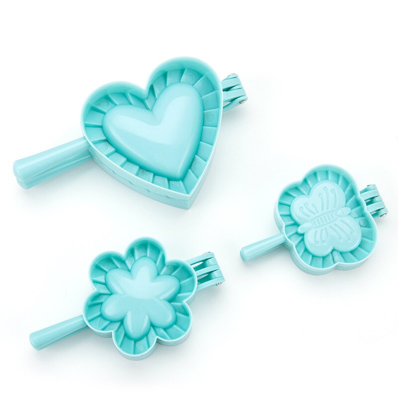 Portable Kitchen Dumplings Mold Heart Butterfly Flower Model Maker Tool DIY Dough Press Dumpling Pie Ravioli Baking Accessory
