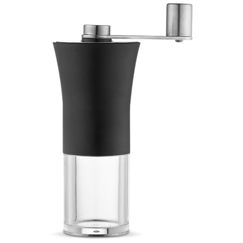 Hand Grinder Manual Coffee Grinder Stainless Steel Coffee Machine Coffee Bean Grains 360° Grinding Grinder for Household: Default Title