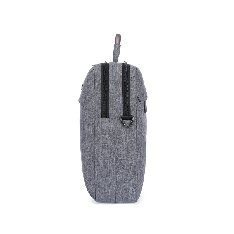 office bags for men work bag portafolio hombre business Waterproof Grey Black Working man Data Notebook shoulder Messenger Bag