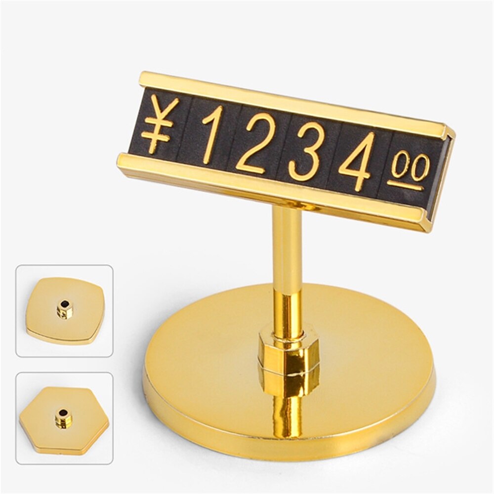 5 Pieces Plastic Jewelry Cubes Price Display Tags ... – Vicedeal