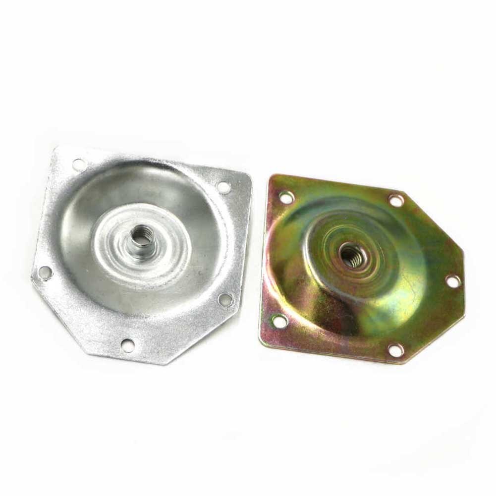 4pcs Furniture Mounting Bracket Angled Legs Fixing Plate Cabinet Home Household With Screw Bed Table Feet Hardware Easy Install