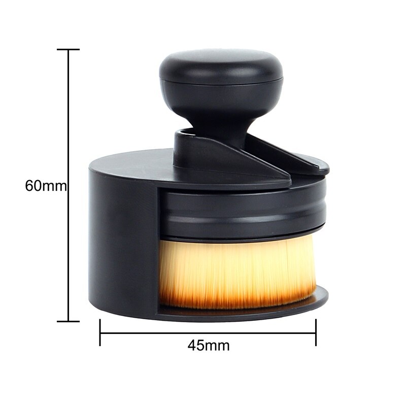 2-Piece Ink Blending Tool Set With Storage - Round Blender & Embossing Brush