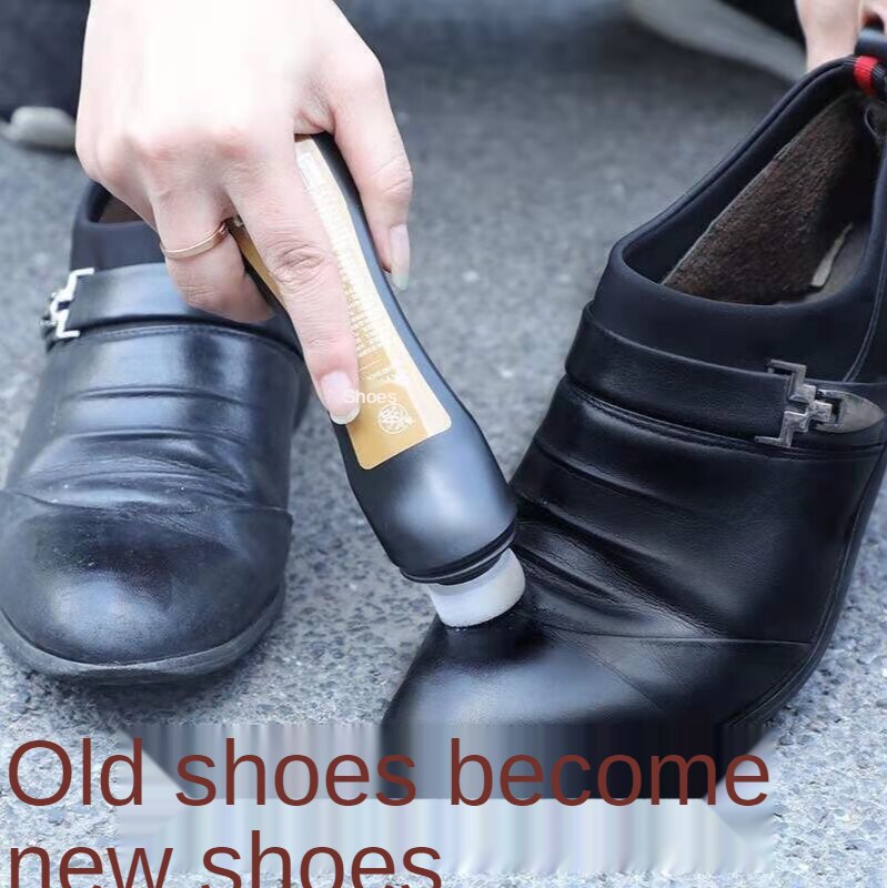 Leather Shoe Polish Black High-Grade Black And Bright Colorless General Lazy Leather Shoes Maintenance Oil Liquid Spray Bright