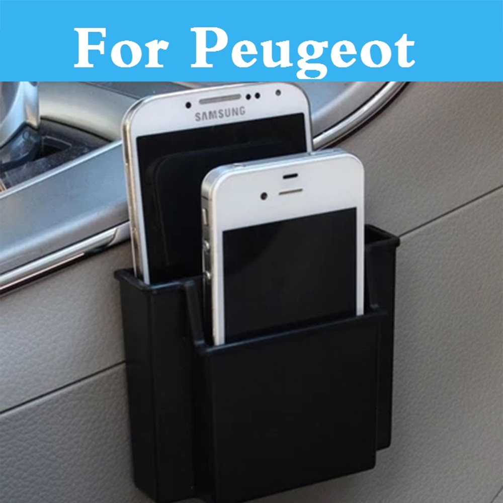 Car Storage Bag Winkel Telefoon Lading Box Houder Organizer Box voor Peugeot 408 508 607 Ion Rcz 308 Gti 4007 4008 407
