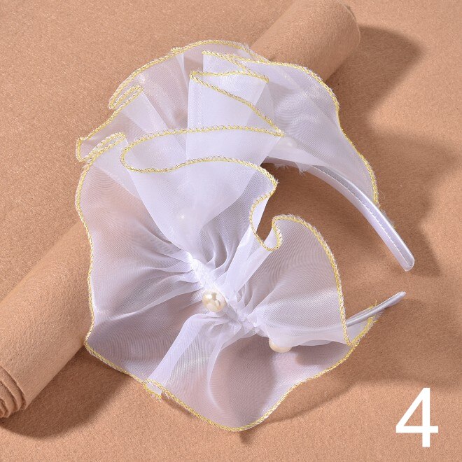 White Face Veils Bridal Big Bowknot Headband Net Birdcage Veil Charming Wedding Party Hair Accessories Fascinator: 4