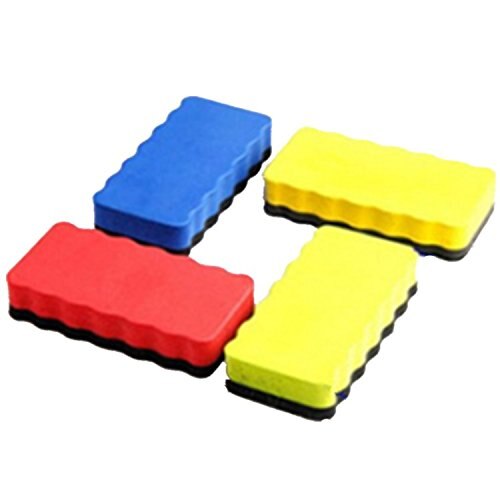 Pack of 8 Magnetic Board Cleaner Eraser