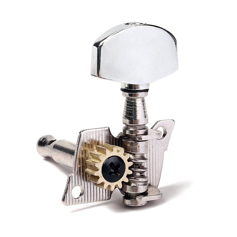 4 stk holdbare tuning pinde 2l 2r lukkede metal premium stemme pinde til klassisk ukulele